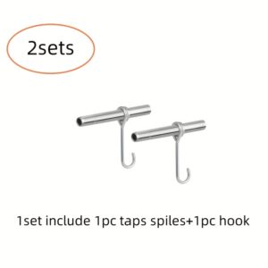 TEMU 2sets Maple Syrup Faucet Kit, Tapping Post For Making Maple Syrup, Maple Syrup Supplies