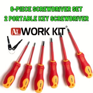 TEMU 8pcs Magnetic Screwdriver Set, Slotted/, Screwdriver Key, Used Precision Screwdriver Set. Good Gift