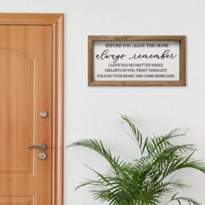 TEMU Home Decor Wall Decor Signs Wall Sculptures, Home Decor Wall Decor Decor For Home Entrance, Wooden Home Wall Art