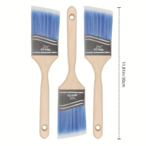 TEMU [paint Brushes] 3pcs 2.5inch Paint Brushes | Paint Brush Set
