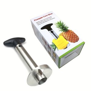 TEMU Pineapple Corer, Pineapple Slicer, Pineapple Peeler, Fruit Pineapple Peeling Machine, Core Remover, Fruit