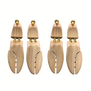 TEMU Pine Wood Golden Buttons - Pack Of