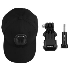TEMU Puluz Hat With Mount & Screw For , Dji Action And Other Action Cameras
