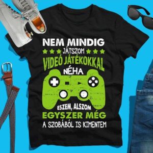 TEMU Rarely Play Video Games... Kids T-shirt