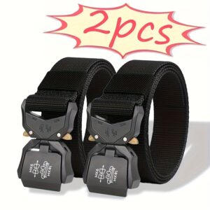 TEMU 's Belts, Fashion Jeans Belts, Cobra Belts, Versatile Men's Belts, Outdoor Sports Belts, Training, Sports, Trend