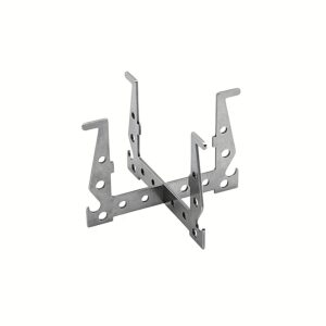 TEMU Stainless Steel Portable Split Outdoor Camping Alcohol Stove Stand, Outdoor Camping Cooking Equipment