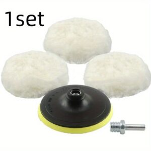 TEMU Tamponi per lucidatura auto, tamponi per detailing auto, ruote per lucidatura detailing auto, tamponi per ceratura, resistenti all'usura e