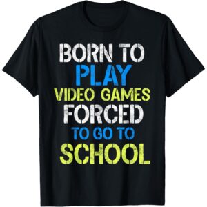 TEMU Video Games Shirt Funny Video Gamer Gift Gaming T-shirt