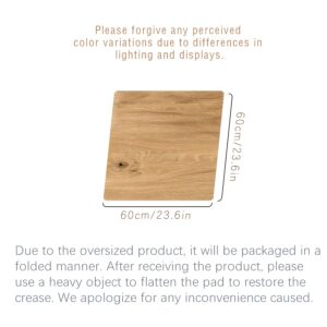 TEMU Washing Machine Mat, Wood Grain Drainage Mat With Wormholes, Washing Machine Cover Mat, Drum Washing Machine Mat