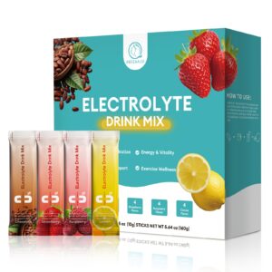 TEMU 16 Sticks Electrolytes Powder No Sugar & 0 Calorie, Electrolytes Drink Mix, Variety Hydration Packets - From Bbeeaauu
