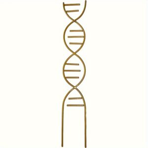 TEMU 1pc/3pcs Golden Metal Plant Support Stake, Indoor Outdoor Climbing Plant Trellis For Potted Vine Ivy Flowers - Garden Trellis For Small Potted