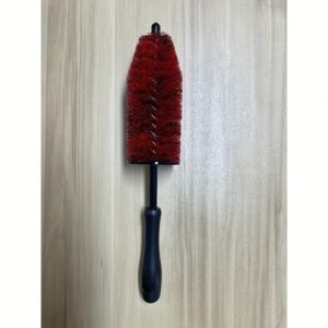 TEMU 1pc Car Wheel Rim Tire Cleaning Brush Soft Bristle Cleaner Non Scratch Car Detailing Washing Tool Soft Bristle Cleaner Car Care