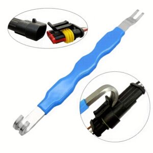 TEMU 1pc Electrical Clip Removal Tool Automotive Electrical Terminal Connector Separator Removal Tool Automotive Maintenance Tool