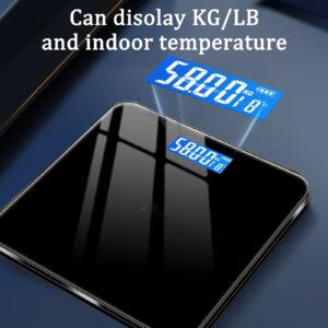 TEMU 396-pound Weight Scale, Electronic Scale, Bathroom Scale, Personal Scale, High-precision Weight Scale, With Lcd High-definition Display And