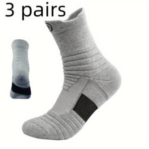 TEMU 3 Pairs Of Men's Outdoor Sports Socks For Cycling And Hiking, Women's Hiking Socks, Women's Hiking Socks, Men's Hiking Socks, Compression Hiking