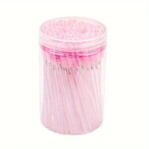 TEMU 40 Disposable Mascara Brushes With Containers, Black Brushes, Eye Makeup Accessories, Mascara Extension Brushes, Eyebrow Brushes