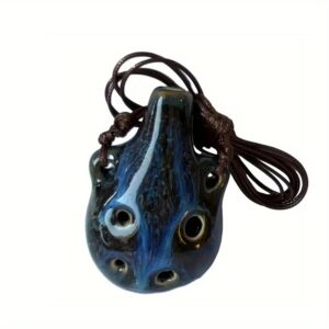 TEMU 6 Hole Ceramic Mini Ocarina Ceramic Crafts Musical Instruments