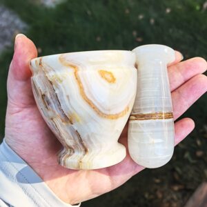 TEMU Afghanistan Jade Mortar And Pestle Set Decoration