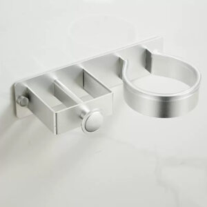 TEMU A Hair Dryer Storage Rack That Requires No Drilling, Suitable For Holding Straighteners, Curling Irons, And Styling Tools