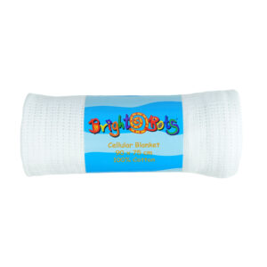 TEMU Baby Cellular Blanket, 100% Cotton Receiving Blanket 90cms X 75cms, Newborn Baby Blanket, Perfect For Bag, Swaddle Blanket And Use.