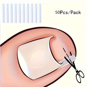 TEMU Ingrown Toenail Set 50 Toenail Patches And Pedicure Tools