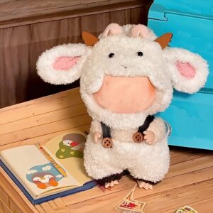 TEMU Just Clothing For Dolls, Including A Stylish Vest, T-shirt, And Pants For Plush Toy Dolls (doll Not Included).