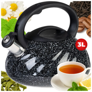 TEMU Kettle | Gas Stove Kettle | Induction Kettle | Traditional 3l Kettle | Black | | Tea Kettle | Water Kettle | Kettle | Zilner Zl-5715