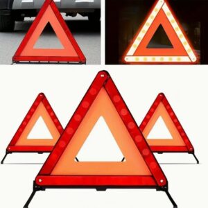 TEMU Kit Road Emergency Warning Reflector Roadside Reflection Warning Sign Collapsibl Emergency Car Kit