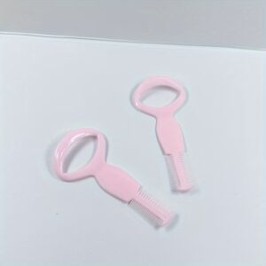 TEMU (makeup Tools) 2pcs Eyeliner Aids Eyelash Aids Dual-end Brush Eyelash Aids Eyelash Combs