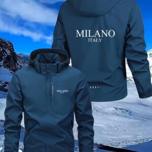 TEMU Men's Jackets And Windbreakers From , Italy, Machine Washable And Windproof