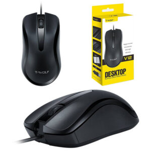 TEMU Office Computer Mouse, Wired, Optical