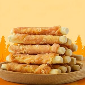 TEMU Pet Snacks Dog Snacks Chicken Milk Stick, Duck Milk Stick Combination Pack