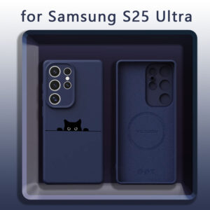 TEMU Phone Case: For Galaxy S25 Ultra/galaxy S24+/s23ultra/s22+/s22 Phone Cases, Magnetic Phone Cases, Couple Phone Cases, Unisex Phone Cases, Solid