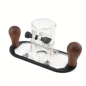 TEMU Router Base For Woodworking Trimmers | Clear Plastic Base | Compatible With 65mm Trimmers