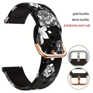 TEMU Друкований ремінець, сумісний з Samsung Galaxy Watch 7, 6, 5, 4 Bands/For Galaxy Watch 6 Classic/Watch 5 Pro Bands/For Galaxy Watch 6 Bands, 20