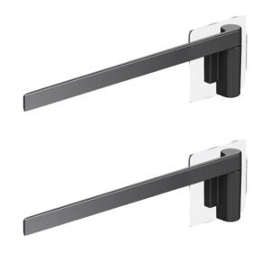 TEMU Set Of 2 Bathroom Towel Racks / Storage Racks, Cloth Racks, Rotatable Wall-mounted Bathroom Towel Racks, And Kitchen Sink Draining Racks.