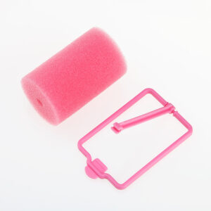 TEMU Set Of 5 Soft Foam Hair Rollers For Women And, Convenient For Overnight Use, Effortless Curls, Sponge Rollers