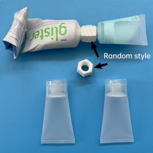 TEMU Travel Toiletry Set With 3/6pcs Of 1.01-ounce Travel Bottles And Bottle Adapters