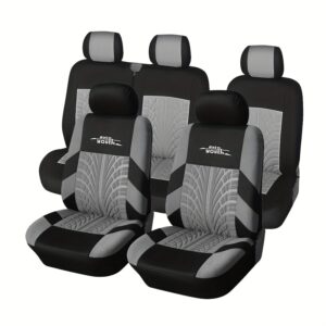 TEMU Universal Car Seats Covers High Quality Covers Car Interior Suitable For 2 Of Seats (double Front Seats And 2+1 Seats), Christmas Gifts