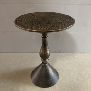 TEMU Vintage Coffee Table, Living Room Coffee Table, Side Table, Mid-century Coffee Table, Vintage Small Round Table, Artistic Bedside Coffee Table