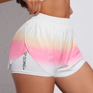 TEMU Women's Casual Athletic Yoga Shorts