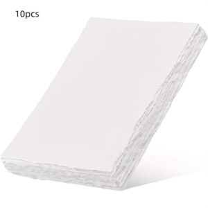 TEMU 10pcs Vintage Drawing Paper, Watercolor Paper, Watercolor Paper, Blank Tearable Paper, Medium Rough Texture Art Thickened Watercolor Paper, For