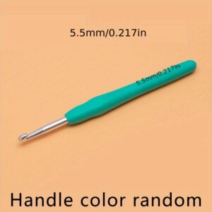 TEMU 1pc Crochet Hooks, Professional Extra Long 2mm Crochet Hooks, Ergonomic Handle Crochet Hooks Set For Beginners And Experienced Crochet Hooks