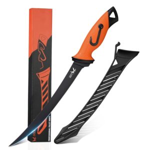 TEMU 9-inch/7-inch Stainless Fillet Knife