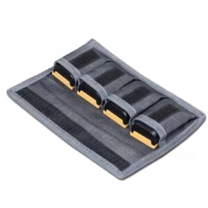 TEMU Battery Storage Bag, Dslr Camera Battery Case, Protective Pouch For Mirrorless Camera Batteries