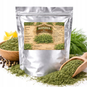 TEMU Dried Dill - Perfect For Fish, Cottage Cheese, Soups, And Potatoes, 100g