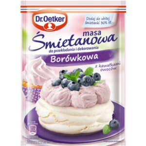 TEMU Dr. Oetker Sour Cream Blueberry Masa 65 G