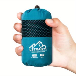 TEMU Sleeping Bag Liner, Travel Sheets& Adult Sleep Sack, Ultra Summer Sleeping Bag- Ideal For Backpacking, Hotels And , Business Trips, Camping