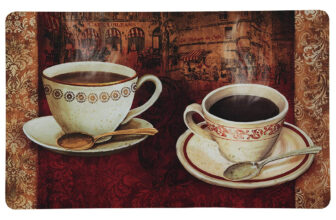 Anti-Fatigue Cushioned Kitchen Mat (2-Pack) – French Coffee