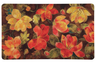 Anti-Fatigue Cushioned Kitchen Mat (2-Pack) – Spring Bloom